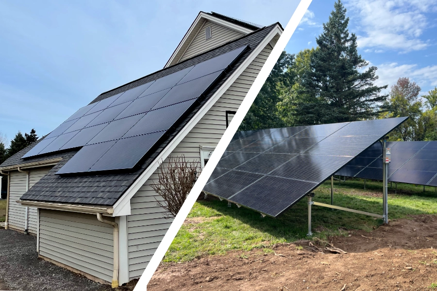 Roof Mounted Vs Ground Mounted Solar Systems
